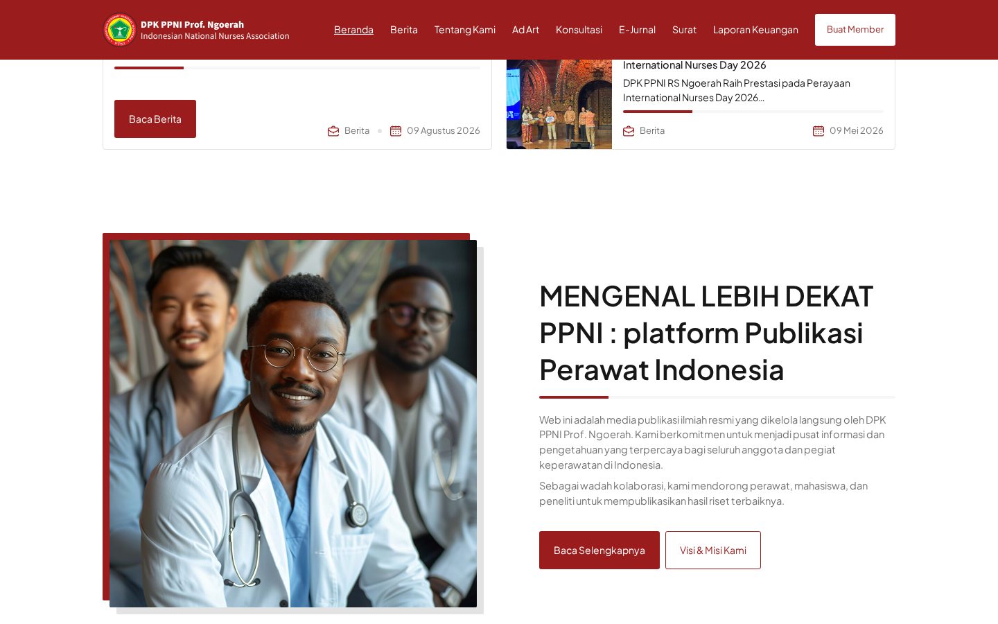 DPK PPNI news and about section