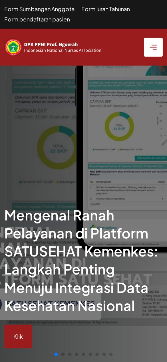 DPK PPNI on mobile