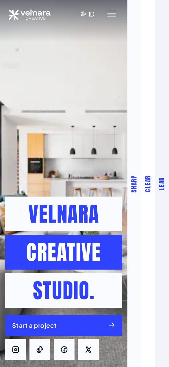 Velnara Creative on mobile